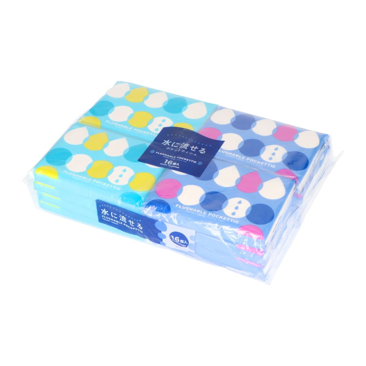 Amazon.co.jp: ダイレイ 水に流せるポケッティ 10組×16個パック