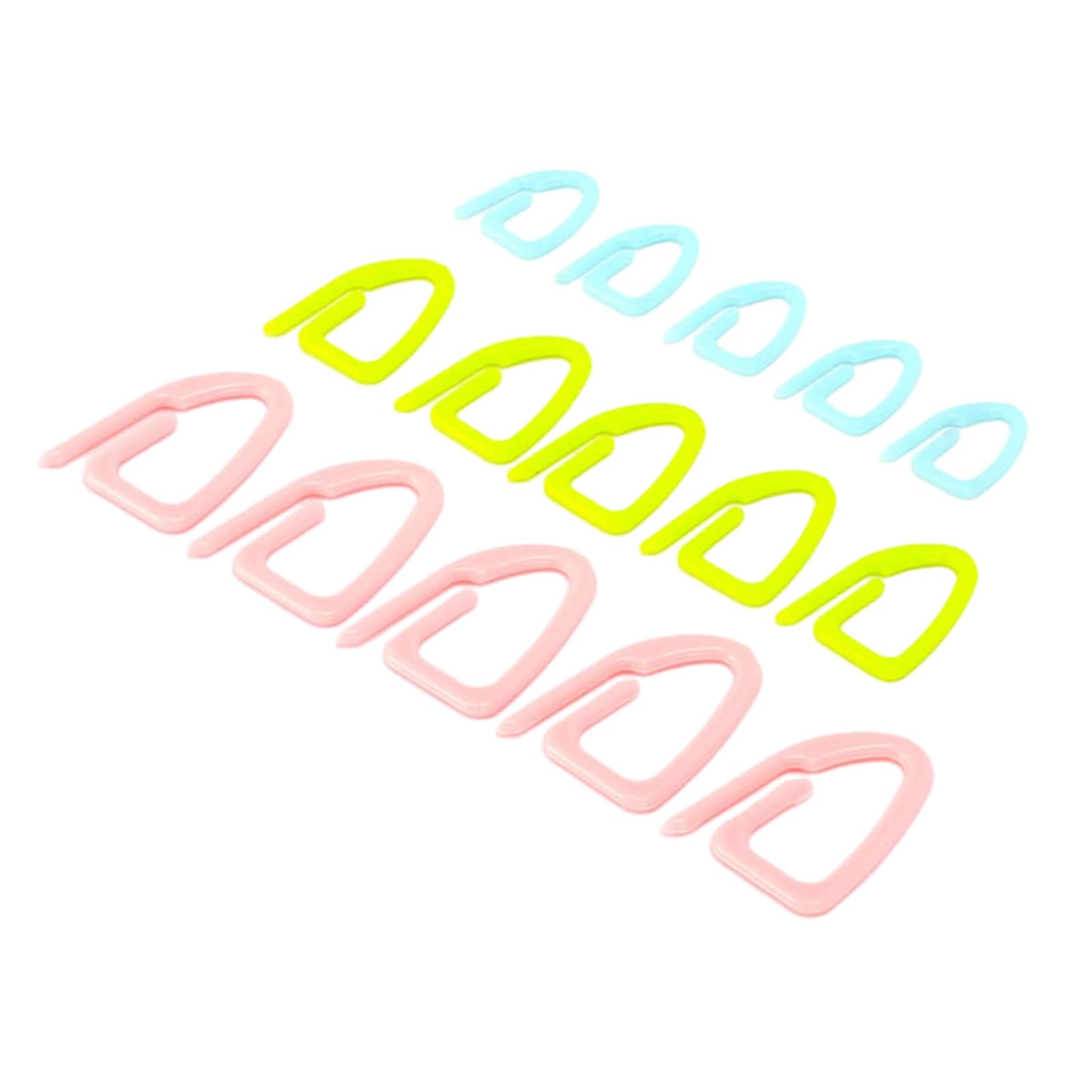 Yhplxyuus 15 Pcs Knitting Markers Stitching Markers Knitting Tool Weaving Counter Neddles Pins Stitching