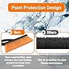 PLACHIDAY Snow Brush & Ice Scraper, 27'', Ice Scrapers for Car Windshield, Detachable Snow Removal Tool with Ergonomic Foam Grip for Cars, Suvs, Trucks #4