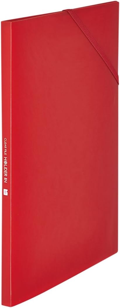King Jim 6171TW Clear File Folder-in A4, 8 Pockets, Blue
