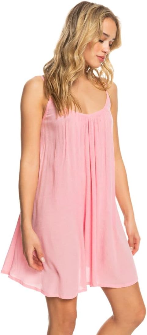 Roxy Women's Standard Summer Adventures Coverup Dress, Candy Pink 232