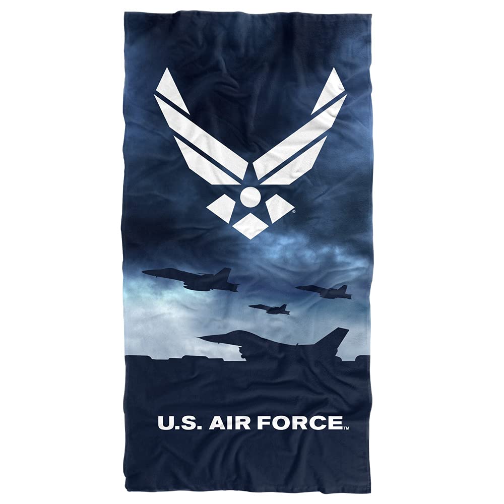 Air Force Take Off Officially Licensed Beach Towel 30