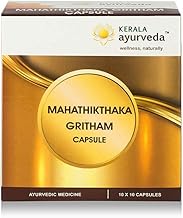Kerala Ayurveda Mahathikthaka Gritham Capsule - 100 Count