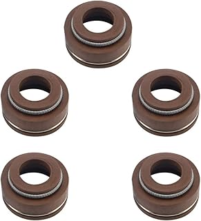 Conjunto de vedação de haste de válvula de motor TOPINCN para Honda GX390 GX340 GX270 GX240 13HP 11HP 9HP 8HP Kit de motor 5 peças