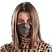 Produktbild INNOCENT® Mundschutz Maske | Roma Braun | wiederverwendbar mit Motiv hochwertige Gesichtsmaske | Schutzmaske Waschbar, Staubschutzmaske
