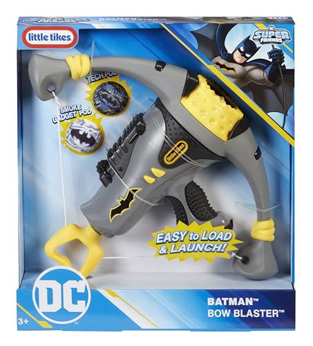 Little Tikes Batman Bow Blaster - DC Spielzeug-Blaster für Aktives Spielen, für Jungen und Mädchen ab 3 Jahren