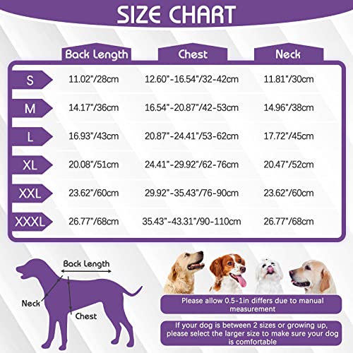 Idomik Dog Coat Warm Dog Winter Coat, Waterproof Dog Jacket For Large Dogs, Reflective Fleece Dog Cold Weather Coat With High Collar, Dog Snow Jacket Snowsuit Vest For Small Medium Large Dogs,M #TOP1