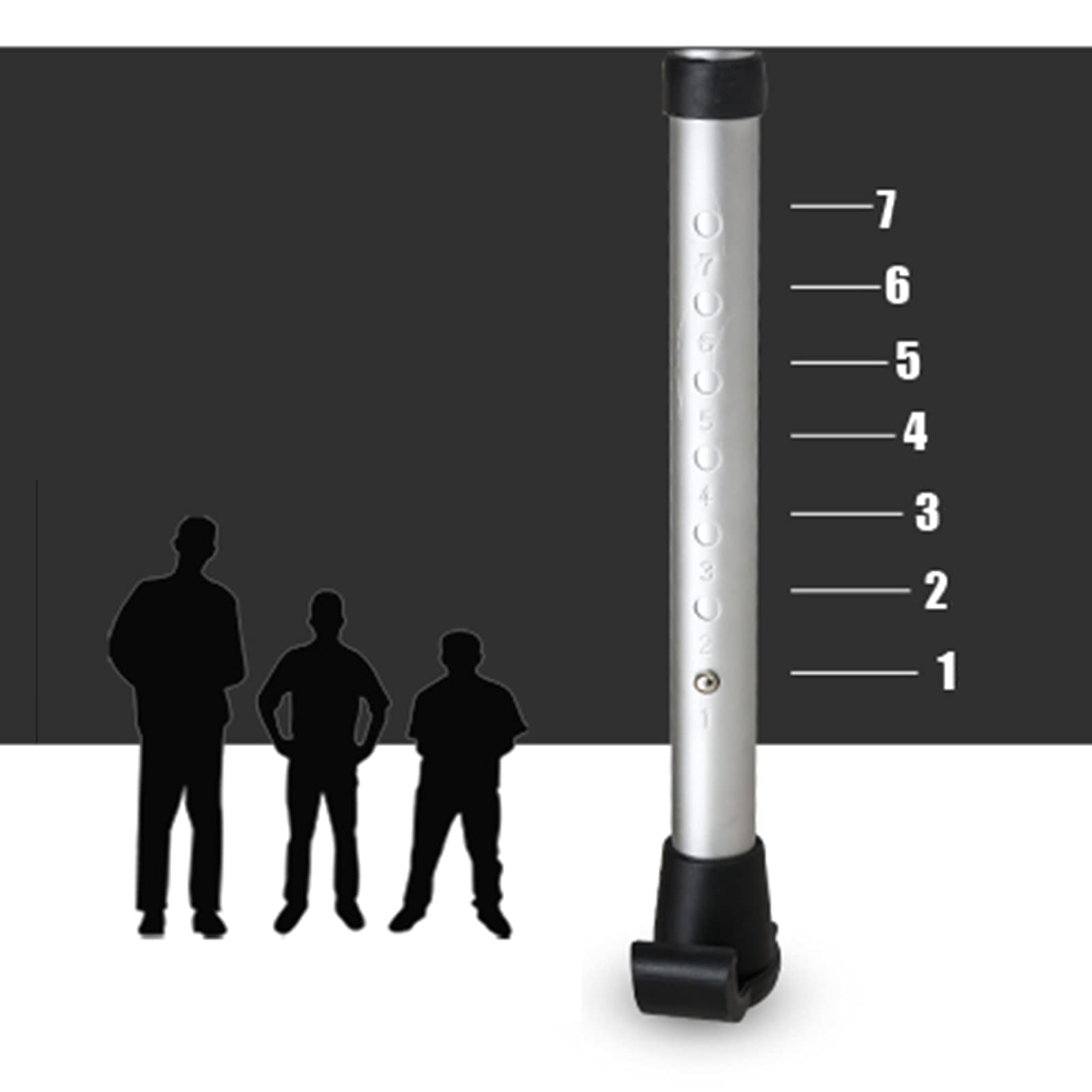 HMTE Andador con Andador Vertical de 4 Ruedas para Ancianos Aleación de Aluminio Ligero y Plegable para Ancianos y discapacitados