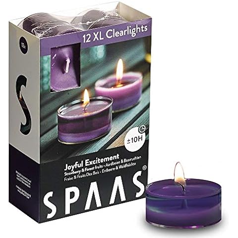 Spaas 12 Joyful Excitement Scented Tealights Cover