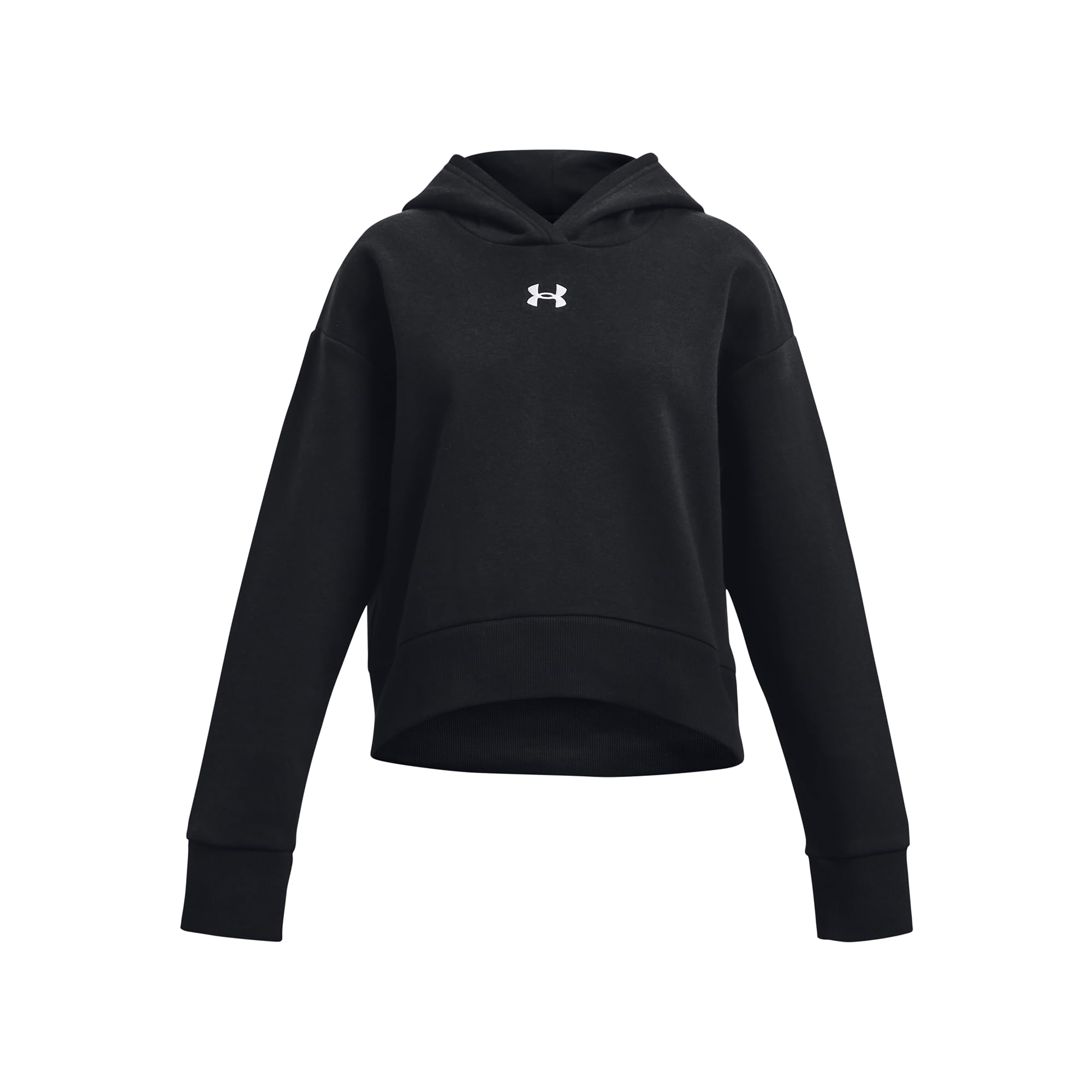Ua Rival Fleece Crop Hoodie Sweatshirt Kız çocuk