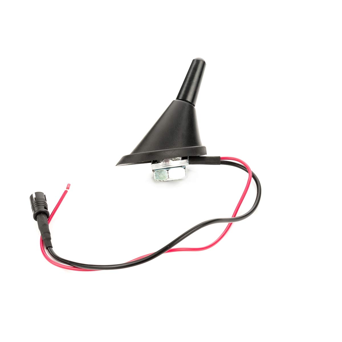 LST Antenne Kurzstab Antennenfuß Sockel mit Verstärkerkabel Stecker RAKU II 2