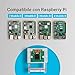 immagine 1LABISTS Raspberry Pi Camera Module B01, 5M 1080P Risoluzione per Raspberry Pi 4, Pi 3, Pi 2, RPi Camera Set con Custodia Protettiva, 2 Cavi di Nastro (10cm &15cm)