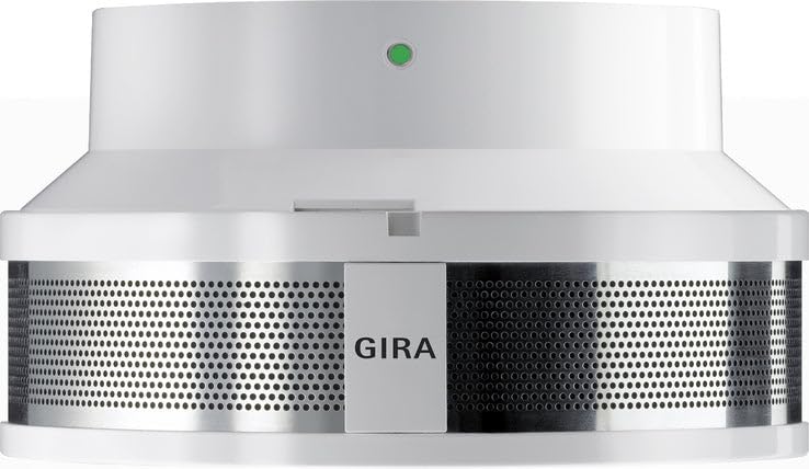 Gira 233702 Rauchmelder inkl. Hitzemelder, 230VAC-Sockel und Vernetzung