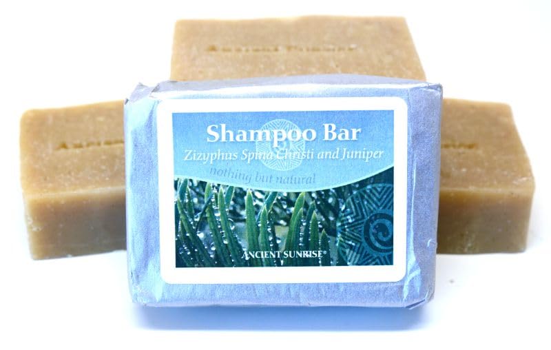 Ancient Sunrise Zizyphus and Juniper shampoo bar- natural shampoo bar for oily hair