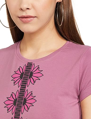 Image of Lyra Women's Cotton Regular Fit T-Shirt