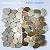 FuStone Decorative Tiles Interlocking Tumbled Pebble Tiles (5-Sheets) Kitchen Floor Bathroom Patio Stone Tile for Indoor and Outdoor Use Natural River Rock Stones SA-CP007-5
