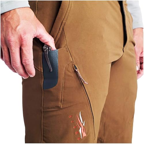 Miniatura 2 de Sitka - Pantalones de caza para hombre con aislamiento para aves acuáticas, forro polar verde con licencia oficial de star wars silent one crew.