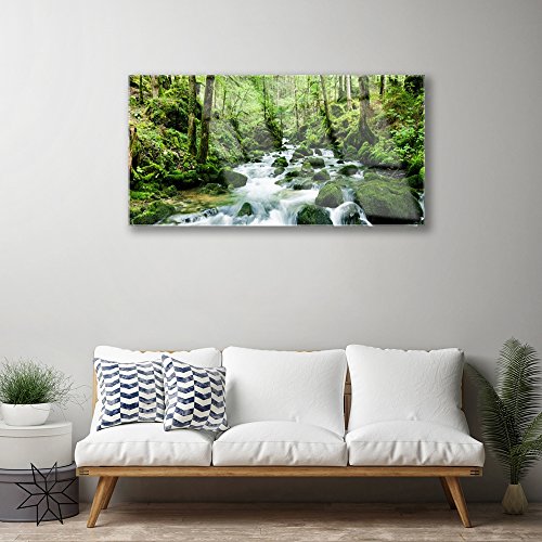 Tableau Verre Trempé Tulup 100x50 cm - Déco Murale Durable et Facile à Nettoyer