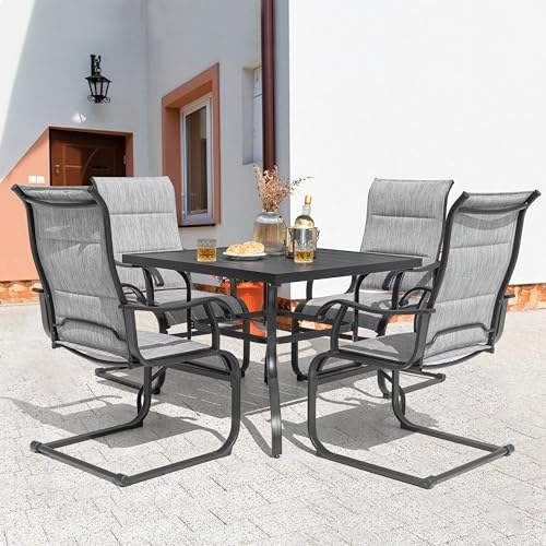NUU GARDEN 5-Piece Padded Patio Set