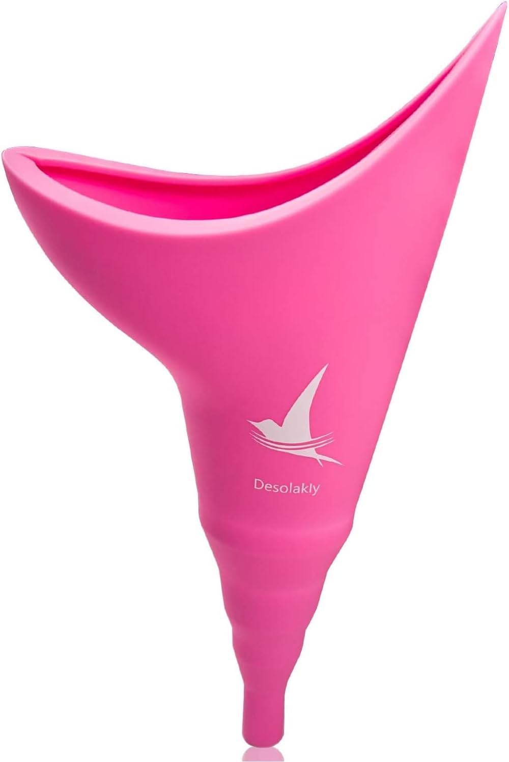 Female Urination Device,Female Urinal Funnel Foolproof Allows Women to Pee Standing Up,Reusable Women Pee Funnel Portable Urinal Design for Ladies Outdoor Activities