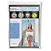 Magnetic Screen Door Mesh Curtain with Durable Fiberglass New 2019 Design Full Frame Velcro with Upgrade Magnets for Retractable Screen Door Fits Door Size Up to 36" x 82" Max