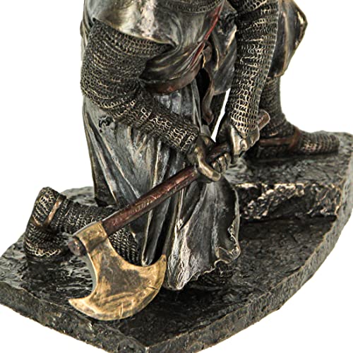 Estatua Veronese Design Templario arrodillado de 6.88 pulg miniatura 6
