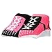 Nike Jordan Jumpman 23 Baby Booties, Pink Black, 0-6 Month, 2 Pair.