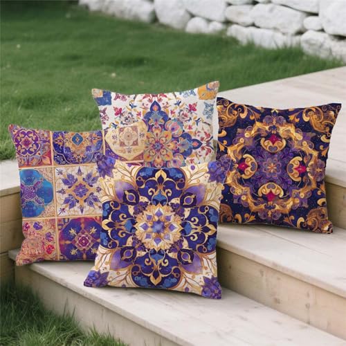 Housse de coussin 60x60cm avec impression double face et zip invisible - 4