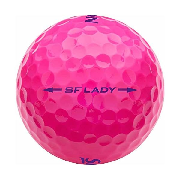 Srixon Damen SoftFeel Lady Golfbälle 2 Lagen, Einheitsgröße Rosa