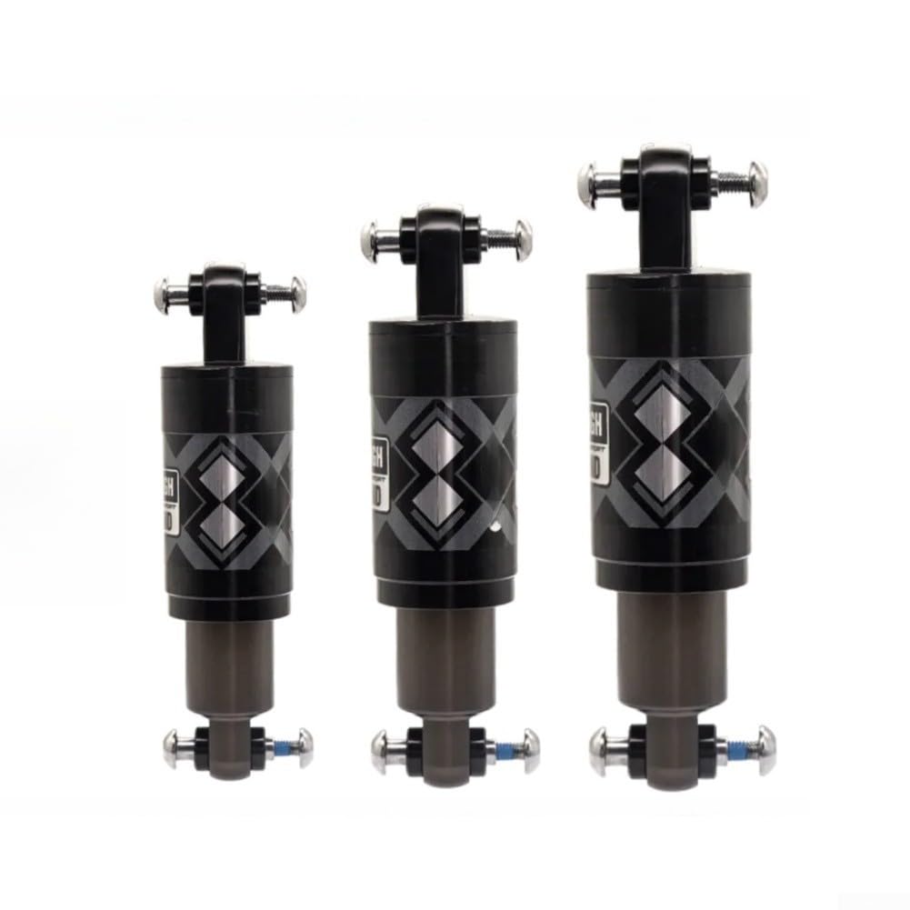 Rear Shock Absorber, Hydraulic Mountain Bike Suspension, 125/135/150mm Travel, 650-850lbs Spring, Alloy Frame for MTB Cycling(150MM 850pounds)