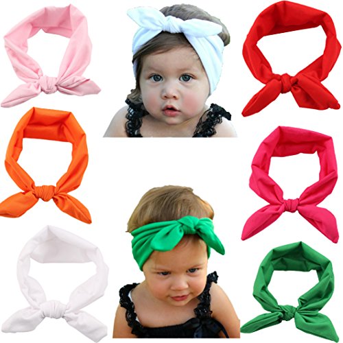 Mookiraer Hair Accessories Lovely Baby Headbands baby Gift with Bow Hair Headband (Q06)