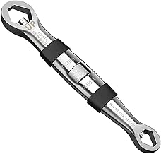 Universal Wrench 23 In 1 Dual Head Metric Imperial Wrench Set Ratchet Adjustable Wrench 7-19 Mm Spanner Flexible Multifunctional Hand Tool for Car Repair