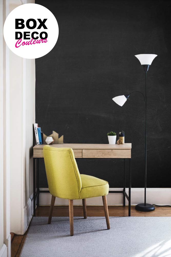 Peinture murale aspect mat soyeux Aqua ardoise - Murale - Kit complet - 500 ml - 3 m²