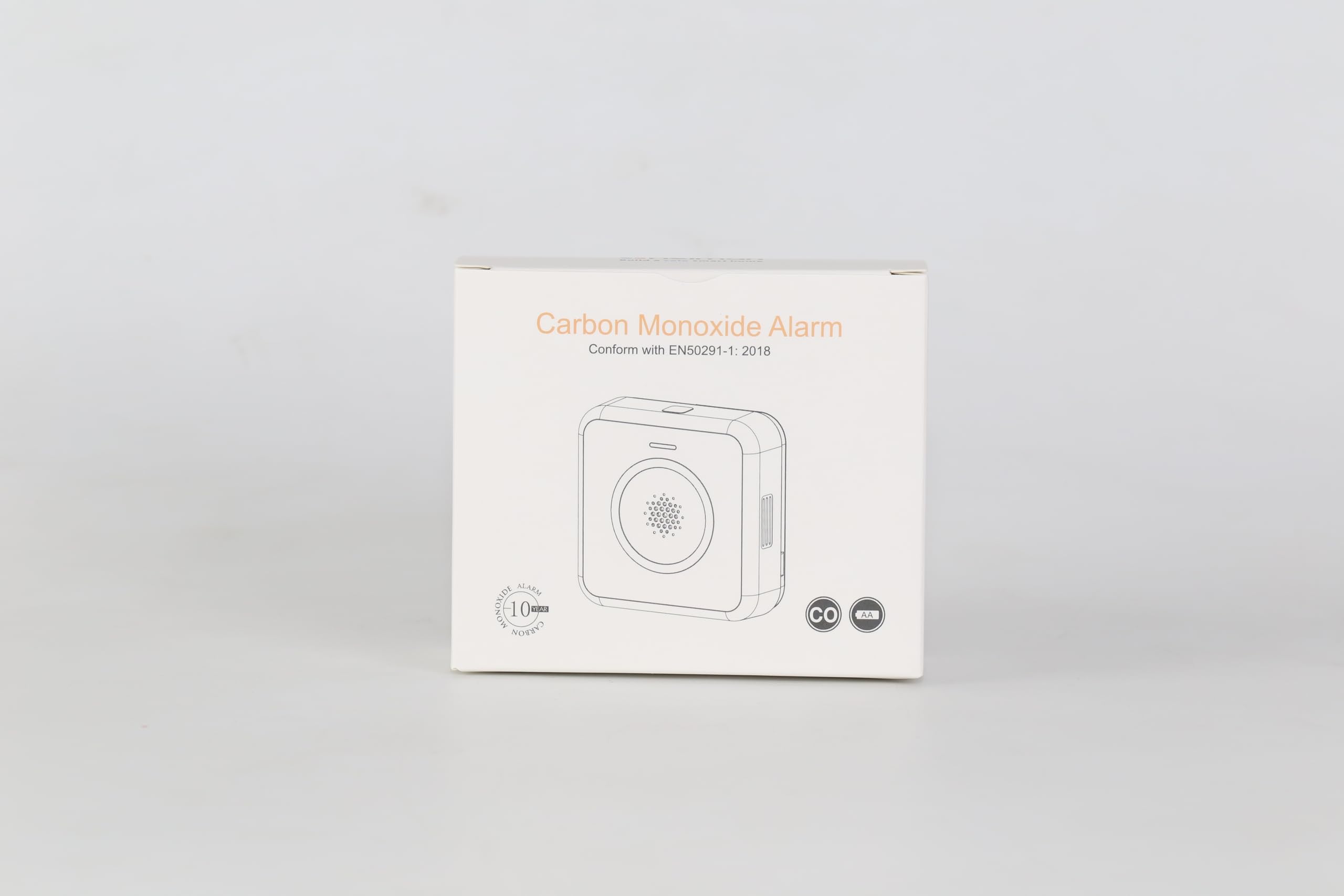HEIMAN Funkvernetzter CO-Melder Vernetzt - Einer Erkennt, Alle Sind Alarmiert, CO Alarm Kohlenmonoxid 10 Jahre Sensor - Batterien austauschbar 85 dB Kohlenmonoxidmelder für Zuhause (4 Stück)
