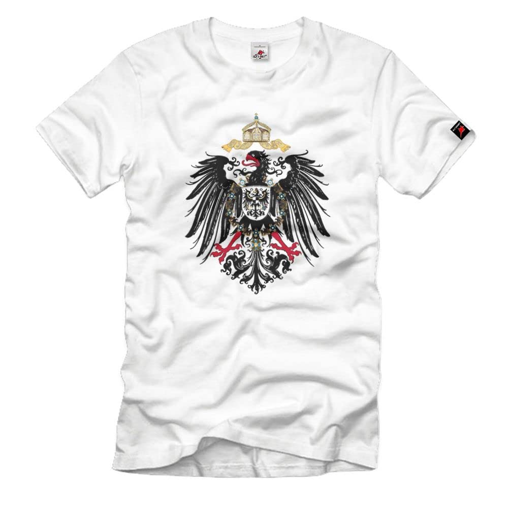 Copytec ßischer Prusse Aigle Preussen T-Shirt # 2217 Blanc XL