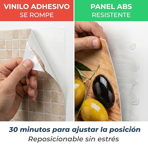 Protector de cocina deluxe en ABS monolítico de 300x60cm de alta resistencia 5
