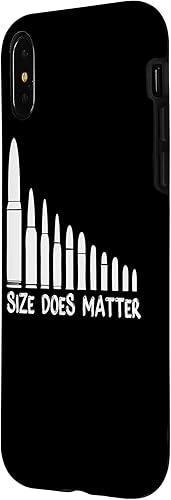 Miniatura 8 de Funda para iPhone SE (2020)  7  8, tamaño Do Matter Funny Gun Munición Bullet Size Matters