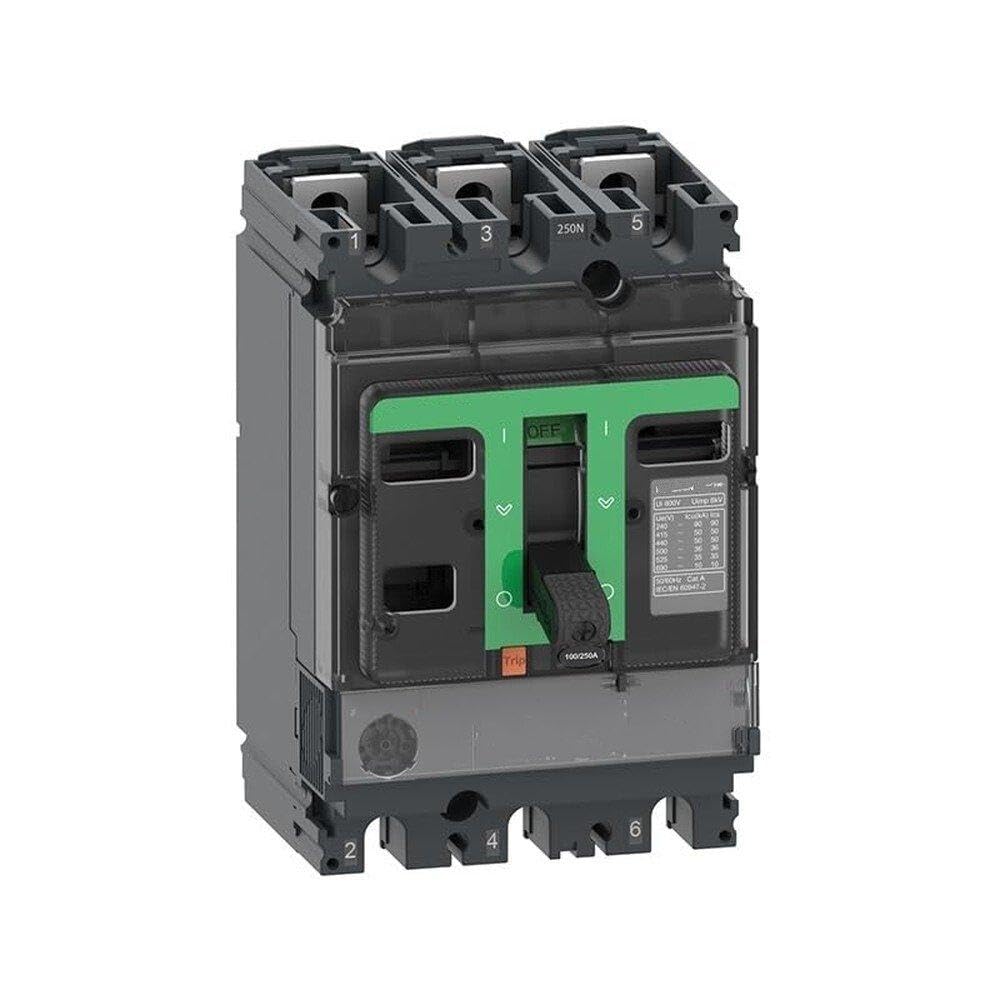Interruttore Automatico Completo Fisso NSX160S 100kA CA 3P3D 160A 5.2B丨C16S35B160 Proteggi le apparecchiature elettriche