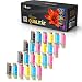 Produktbild 24x Alternative Tintenpatronen für Epson Expression Photo XP 55 XP 750 XP 760 XP 850 XP 860 XP 950 T2431 T2432 T2433 T2434 T2435 T2436 Schwarz Cyan Magenta Yellow Light Cyan Light Magenta