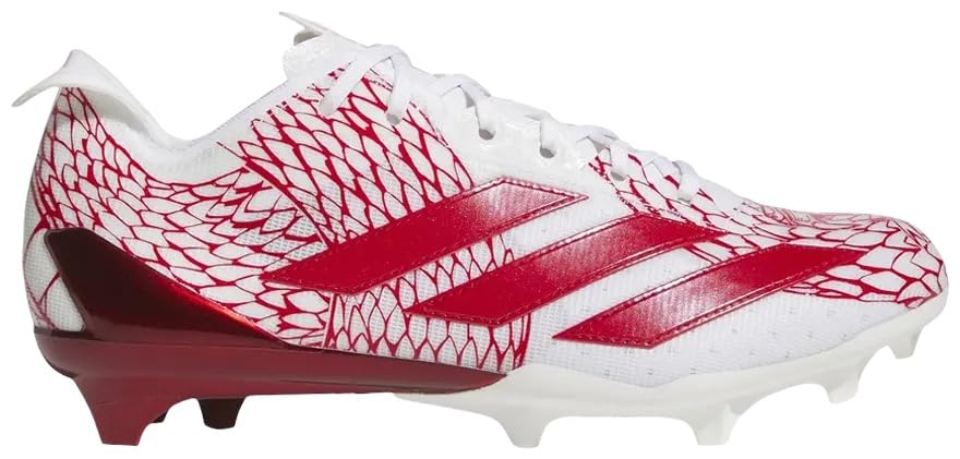 adidas Adizero Electric.2 Men's Football Cleats 'Team Red White' (IH8571) - Size 12