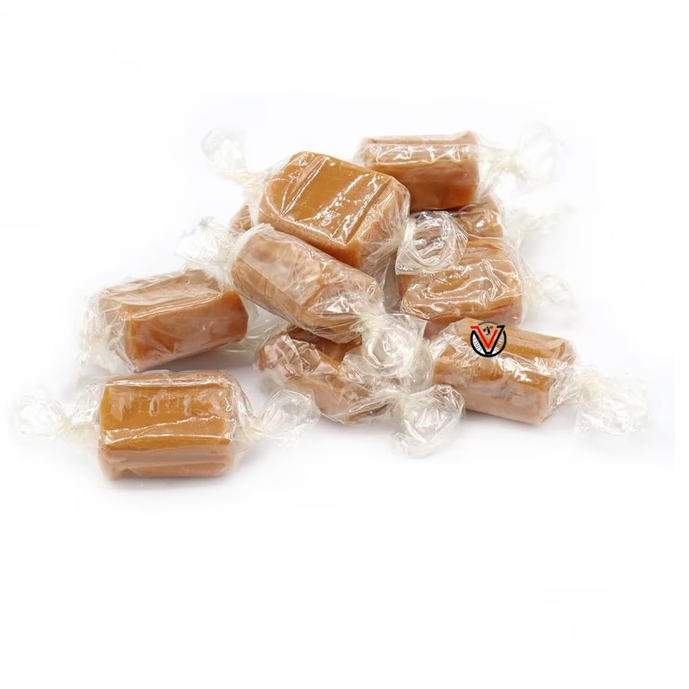 Clotted Cream Vanilla Flavour Fudge - Individually Wrapped Vanilla Fudge (1kg)