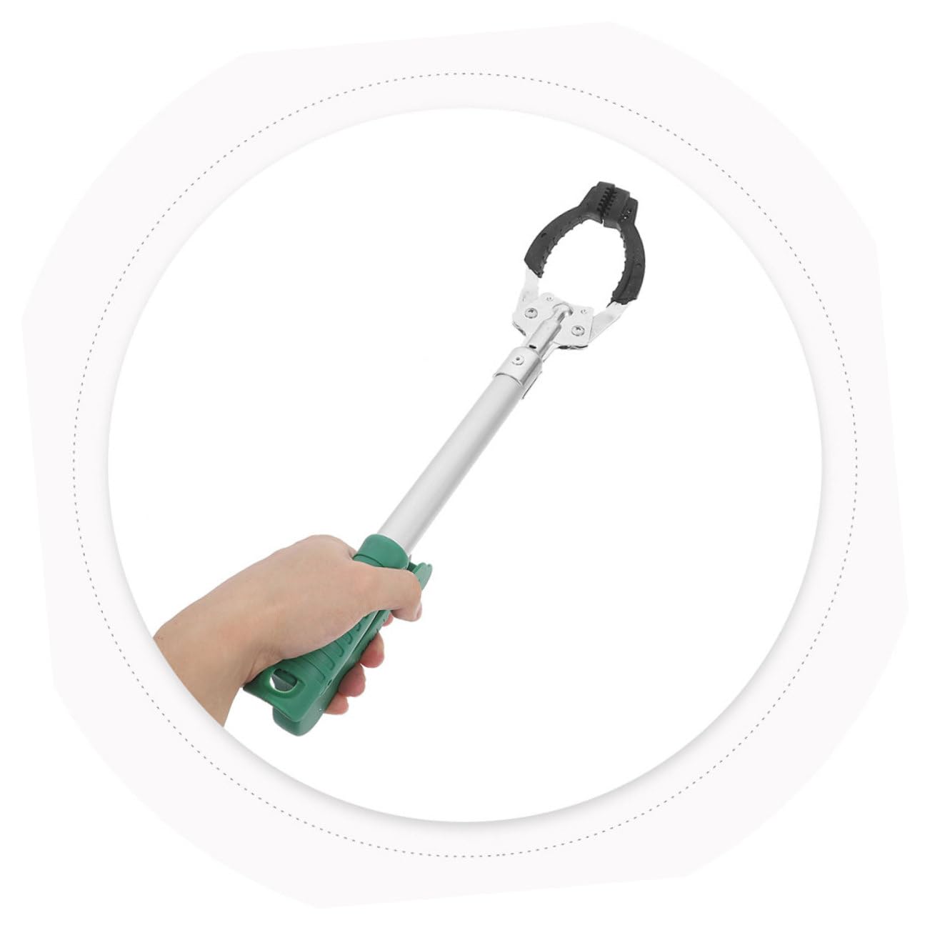 2 Stück-pack Müllgreifer Greifzange 40cm Kunststoff Ergonomisch Müllclip Greifhilfe Für Senioren Haushalt Reinigung
