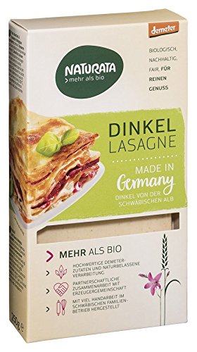 Naturata Bio Lasagne Dinkel Hell, 10 X 250 Gr