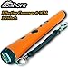 Pinpointer Metal Detector,Waterproof Pro-Pointer Metal Detectors PinPointer 360 Degree Search Treasure Finder with High Sensitivity for All Kinds of Pin Pointer for Adults and Kids - Orange