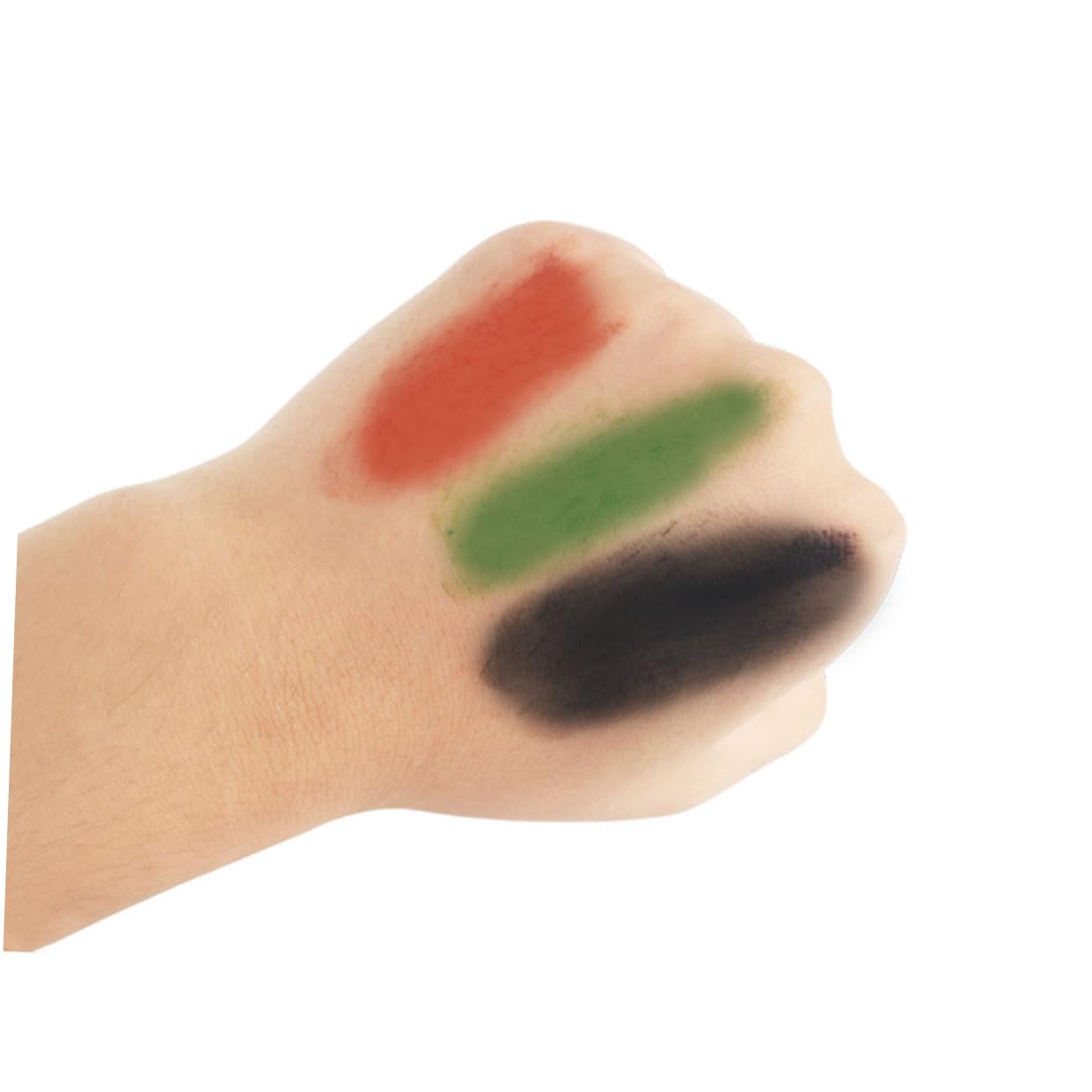 VILLCASE 2 Set di Kit di Pittura per Il Viso Mimetico Bastoncini di Crema Mimetica per attività Allaperto Cosplay Arte 3 Pezzi*2