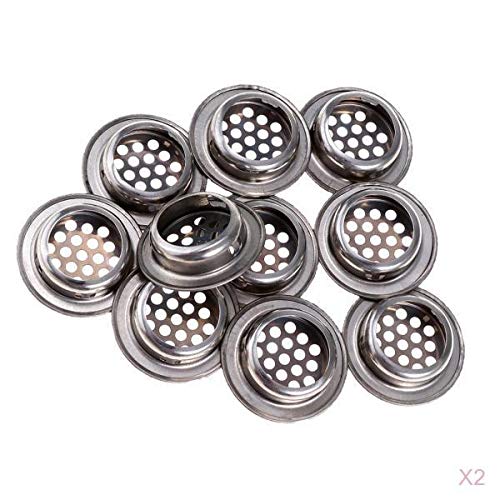 20pcs Stainless Steel Air Vent Louver Round Hole Air Vent Cover Louver 25mm | Home & Garden | Home Improvement | Building & Hardware | Other Home Building & Hardware-image-42