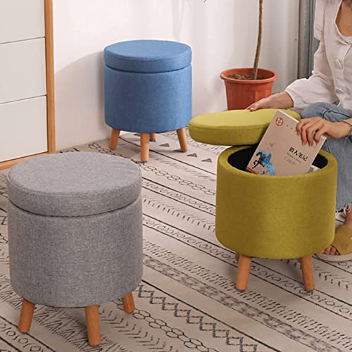 Tabouret de changement de chaussures rond pour gagner de la place - 4