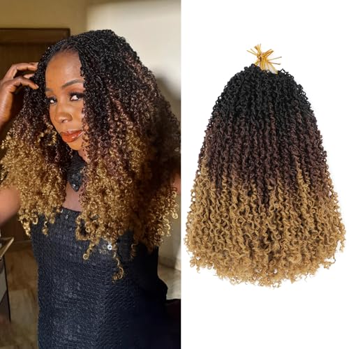 NAYOO 14 Inch Yanky Twist Crochet Hair - 8 Packs
