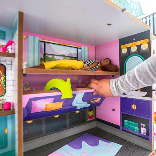 Kidkraft 20375 Glamp & Go 2-In-1 Doll Camper thumb #6