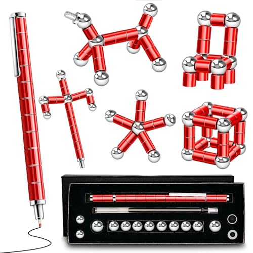 Fidget Pen Gifts for Men – Best Novelty Christmas Stocking Stuffers for Young Men,Birthday Gift for College Guys Him Her White Elephant Gift for Adults, Anxiety Relief Items for Office Worker Teacher